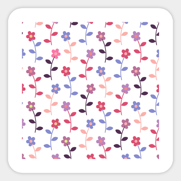 Graphic Pattern Flower Sticker by Design Anbay